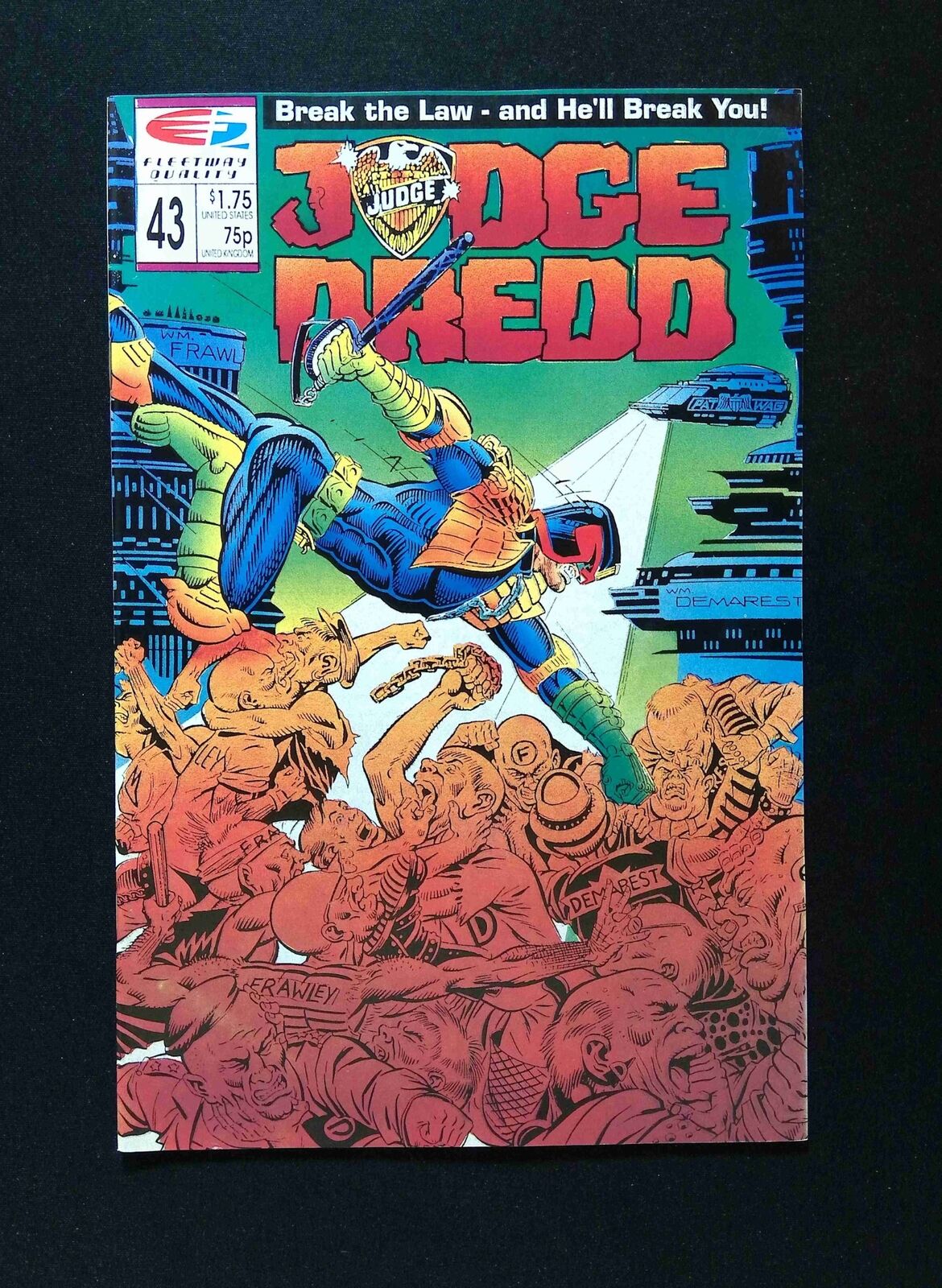 Judge Dredd #43 Quality Comics 1990 VF+