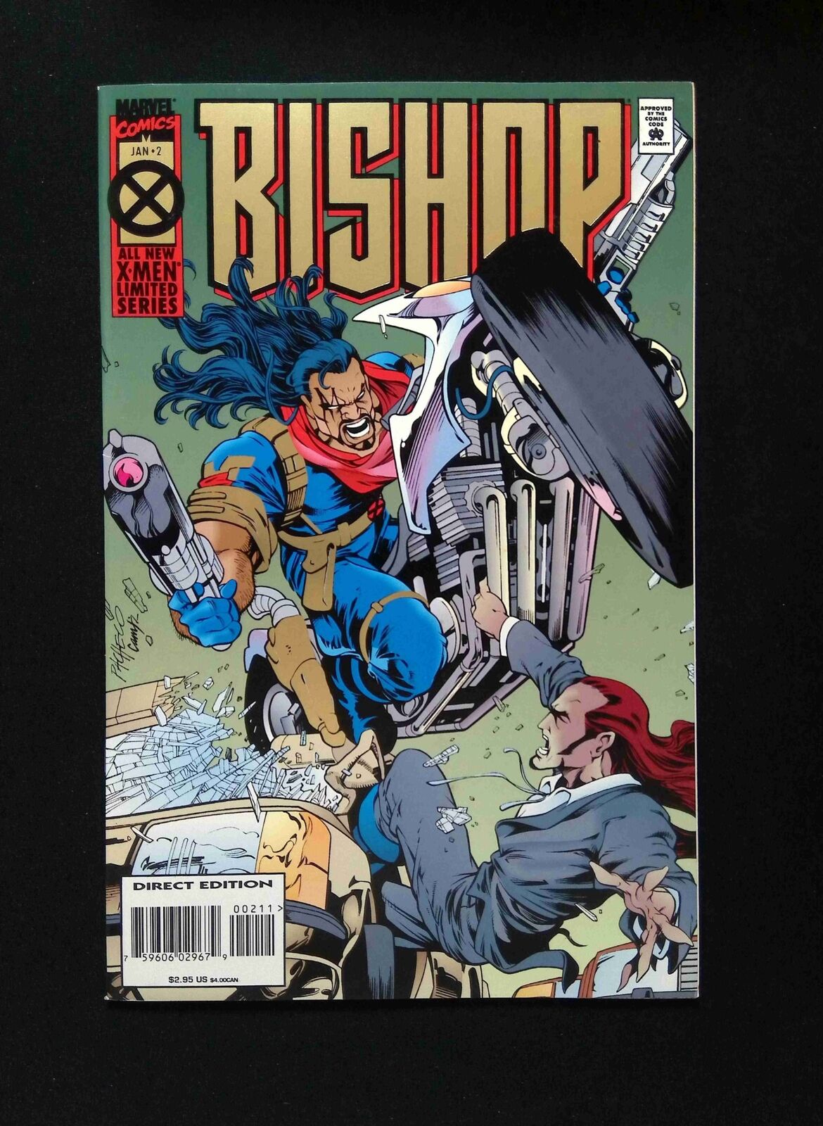 Bishop #2 Marvel Comics 1995 VF+