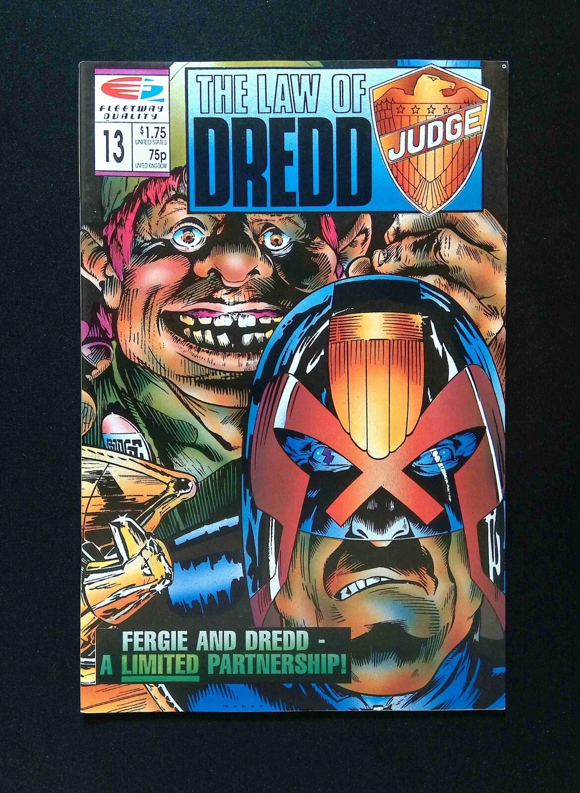 Law Of Dredd #13 Fleetway/Quality Comics 1990 VF+