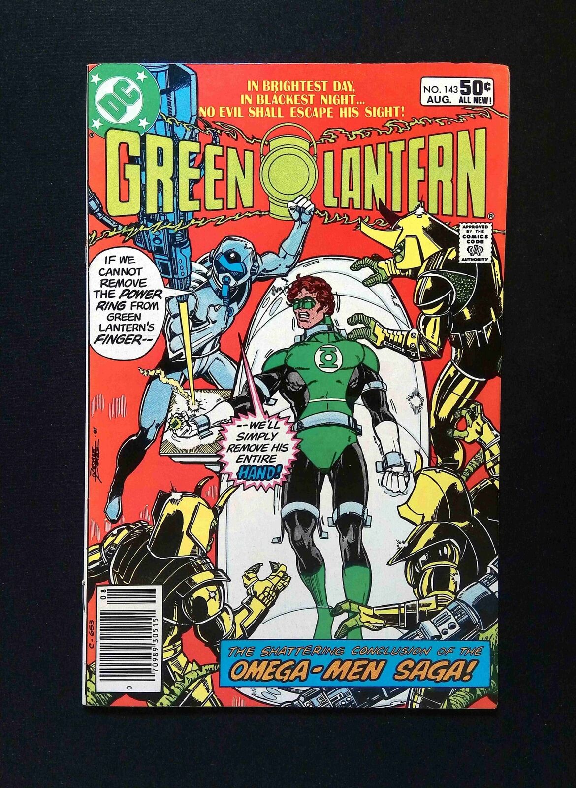 Green Lantern #143 DC Comics 1981 VF Newsstand