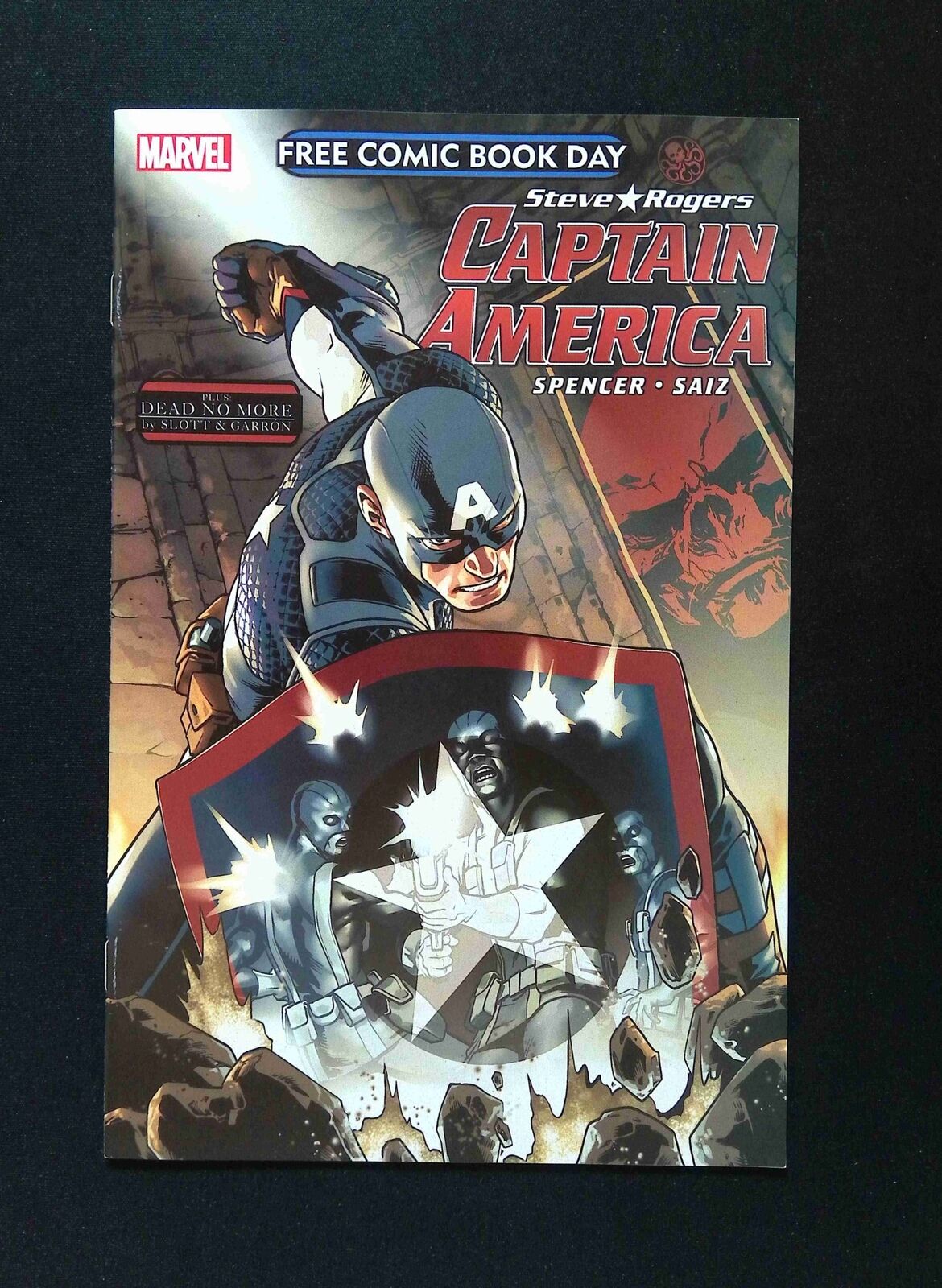 Captain America/Spider-Man Dead No More #1 Marvel Comics 2016 VF+ FCBD