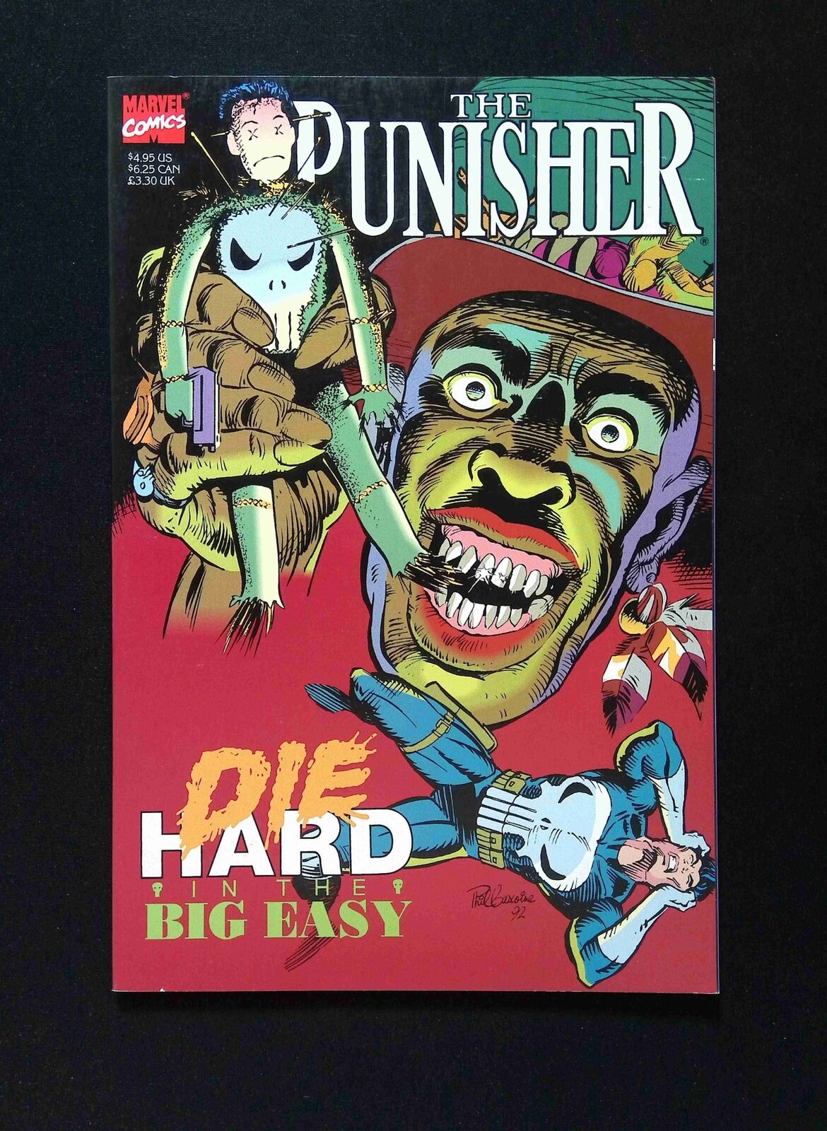 Punisher Die Hard in the Big Easy #1-1ST Marvel Comics 1992 VF/NM GN
