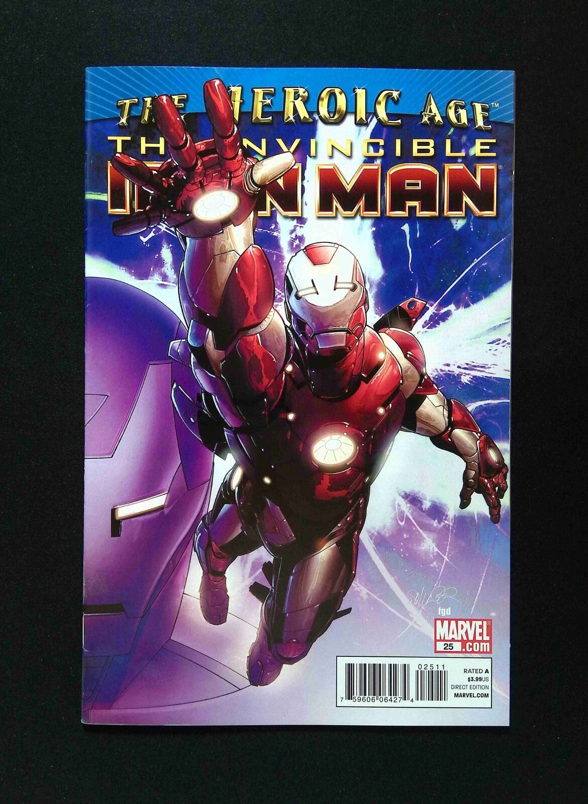 Invincible Iron Man #25 Marvel Comics 2010 VF+