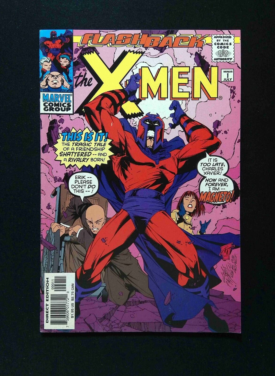 X-Men #-1 Marvel Comics 1997 VF