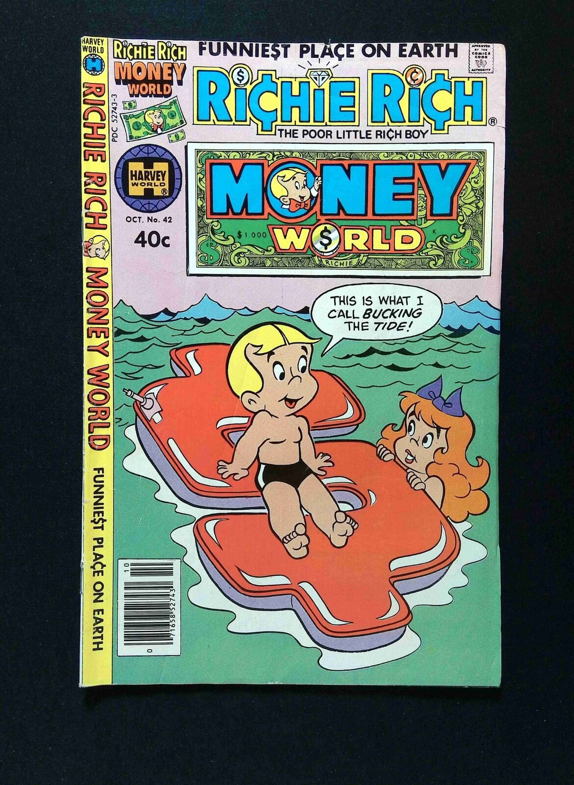 Richie Rich Money World #42 Harvey Comics 1979 FN Newsstand
