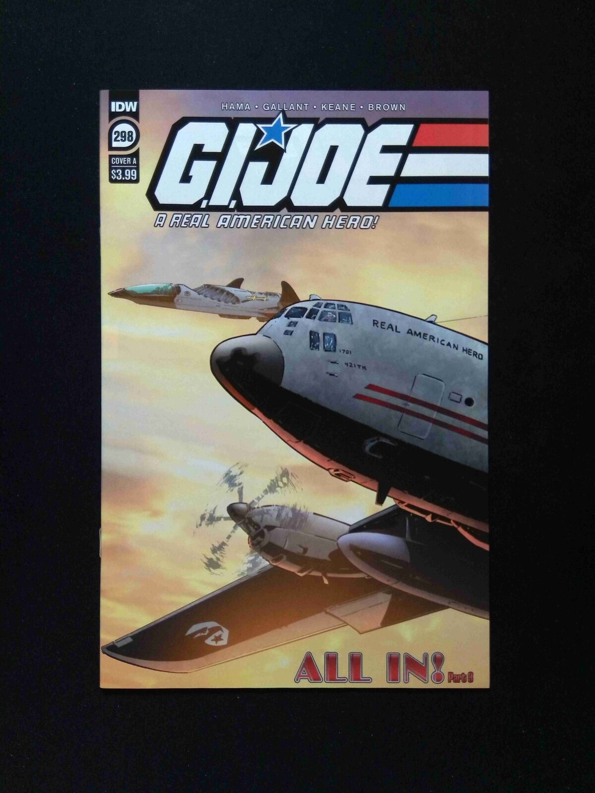 GI Joe Real American Hero #298 IDW Comics 2022 VF+