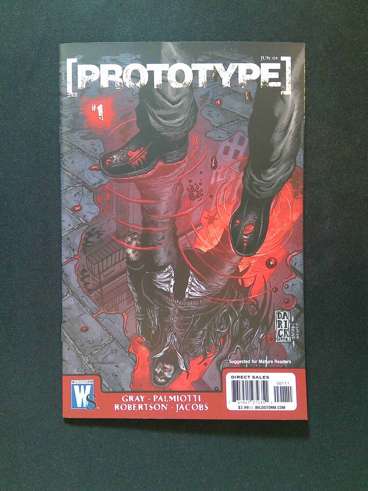 Prototype #1 DC/WILDSTORM Comics 2009 NM+