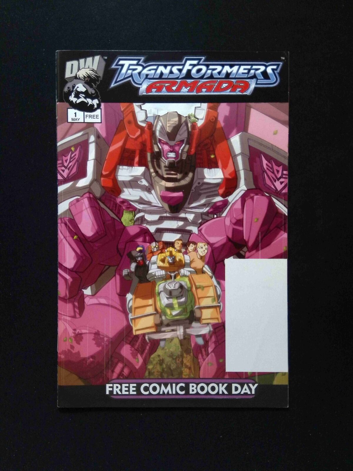 Transformers Armada FCBD #1 DREAMWAVE Comics 2003 VF/NM