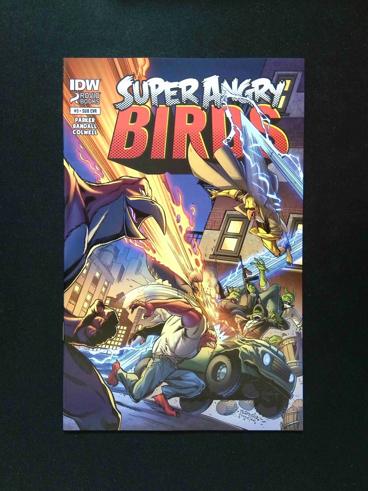 Angry Birds Super Angry Birds #3SUB IDW Comics 2015 VF/NM Ferreira Variant