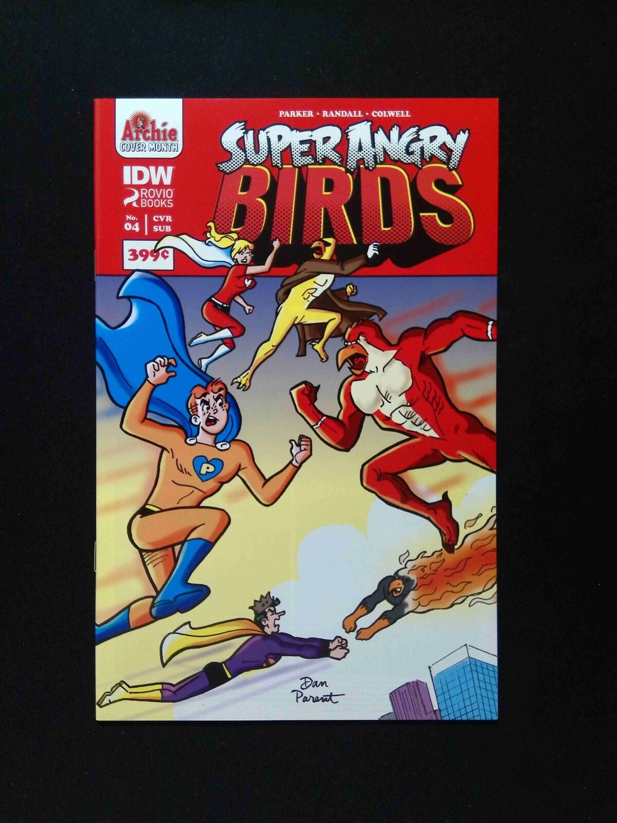 Angry Birds Super Angry Birds #4B IDW Comics 2015 NM Parent Variant