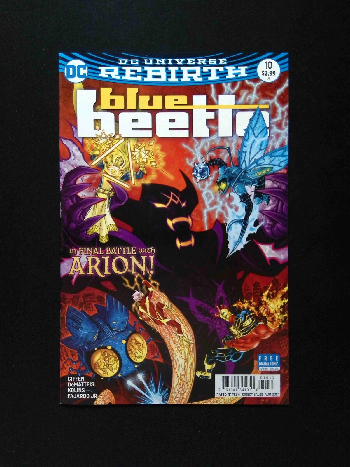 Blue Beetle #10 DC Comics 2017 VF+