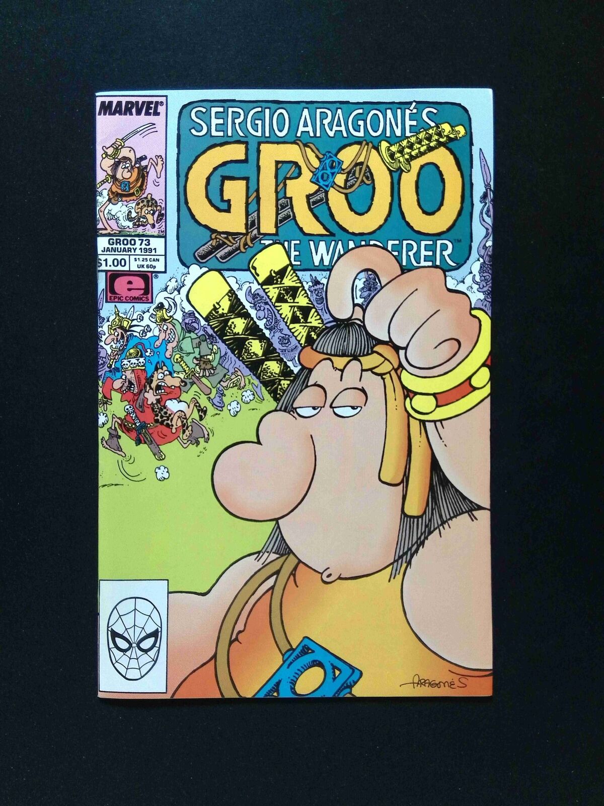 Groo the Wanderer #73 MARVEL Comics 1991 VF+