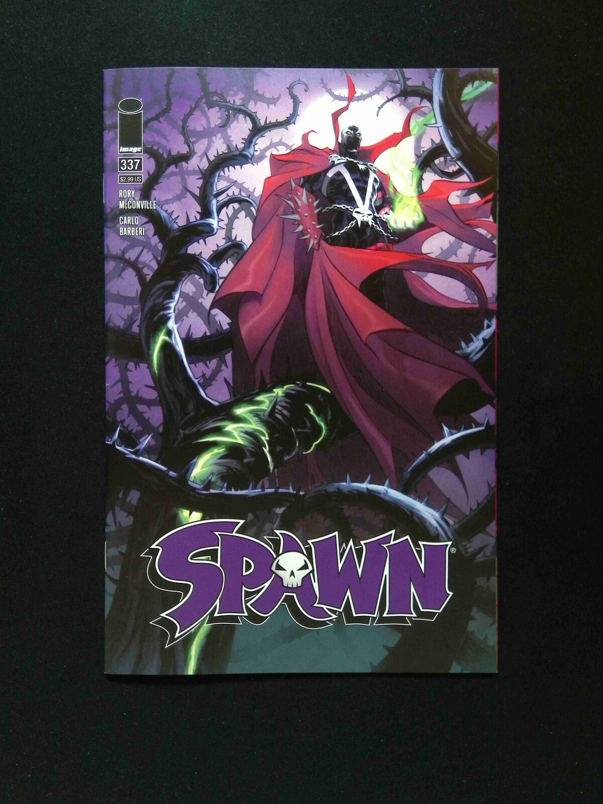 Spawn #337B IMAGE Comics 2023 NM- Toledano Variant