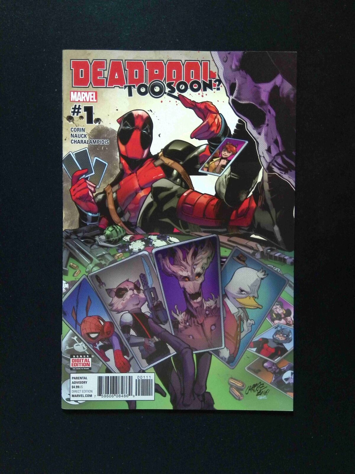 Deadpool Too Soon #1 MARVEL Comics 2016 NM