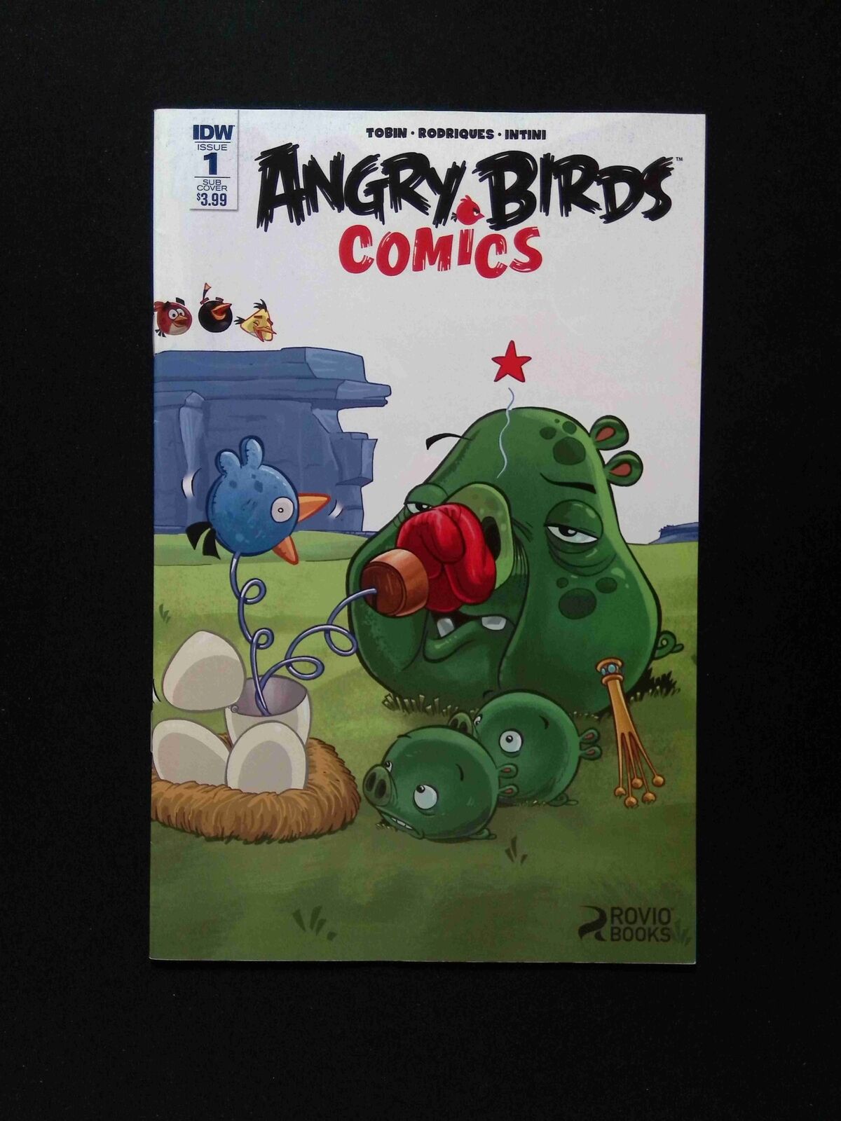 Angry Birds Comics #1SUB IDW Comics 2016 VF+ Rodriguez Variant