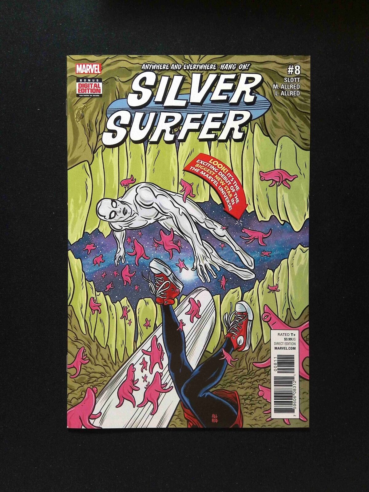 Silver Surfer #8 Marvel Comics 2016 NM-
