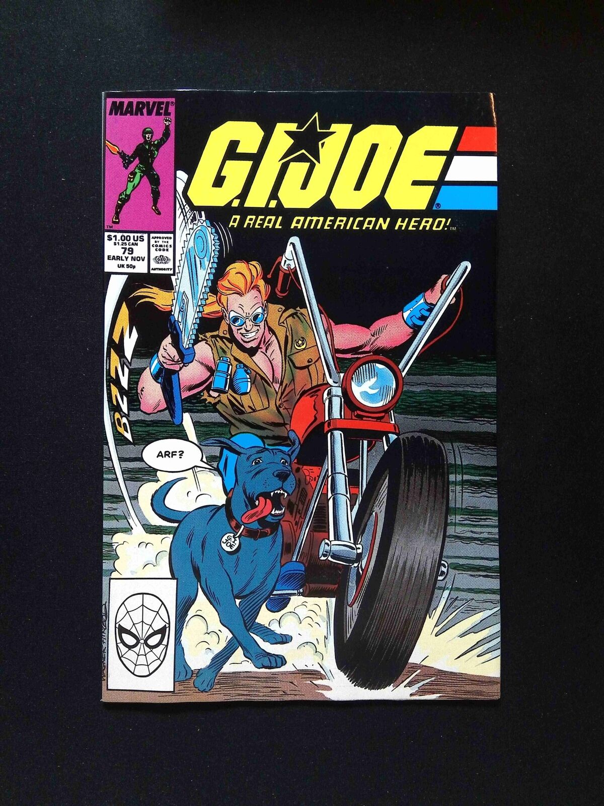 GI Joe #79 Marvel Comics 1988 VF