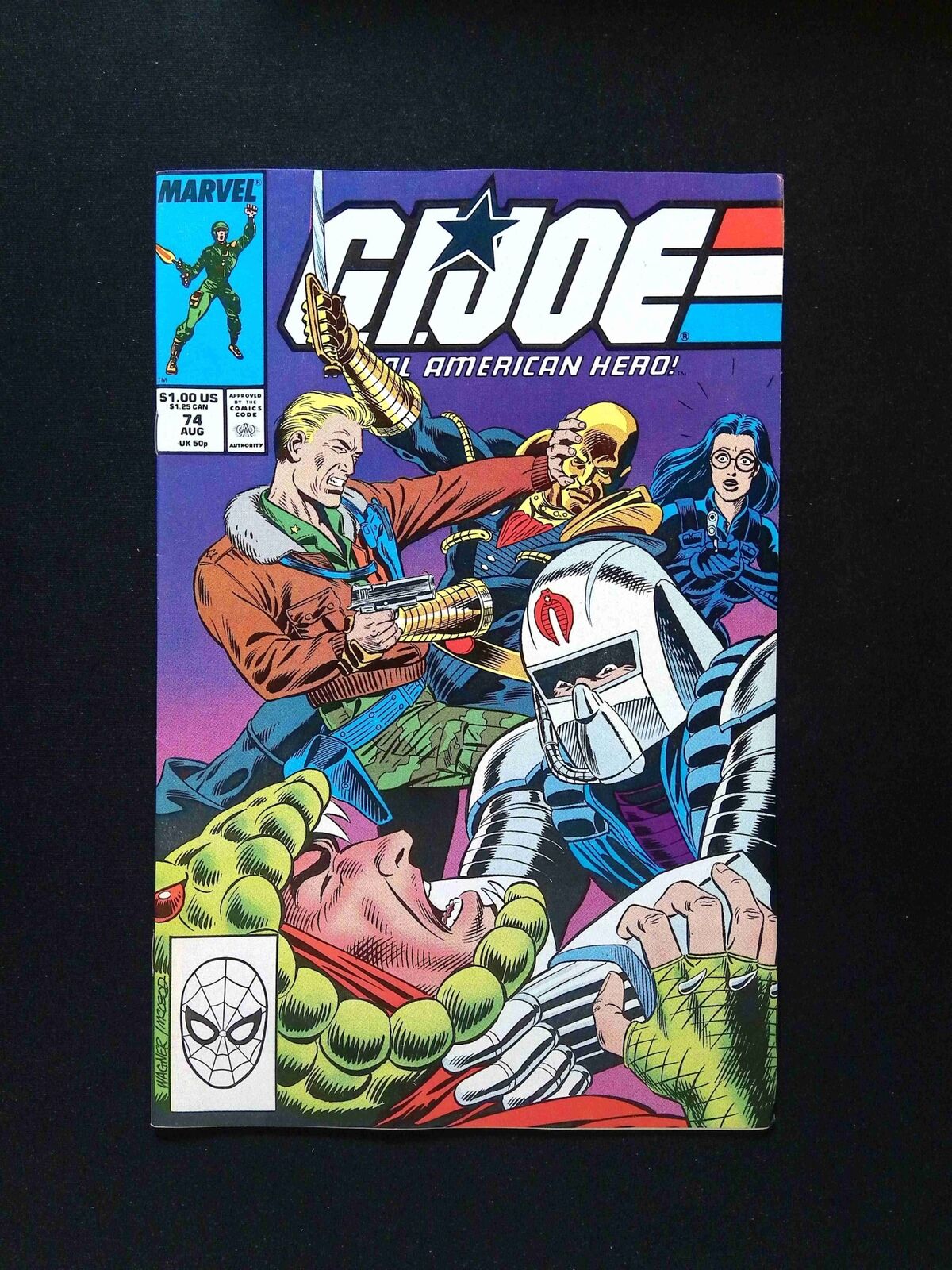 GI Joe #74 Marvel Comics 1988 VF