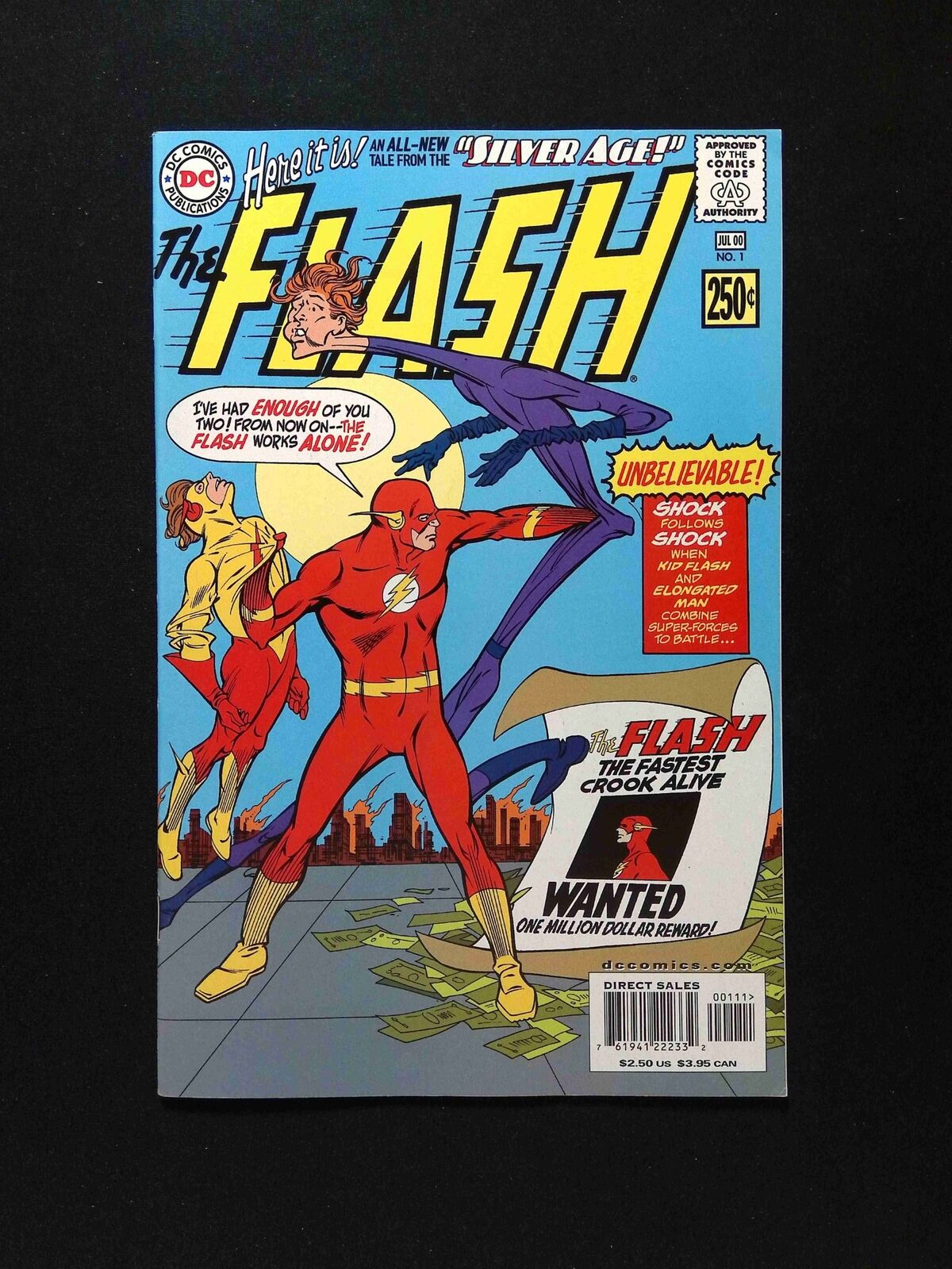 Silver Age Flash #1 DC Comics 2000 VF