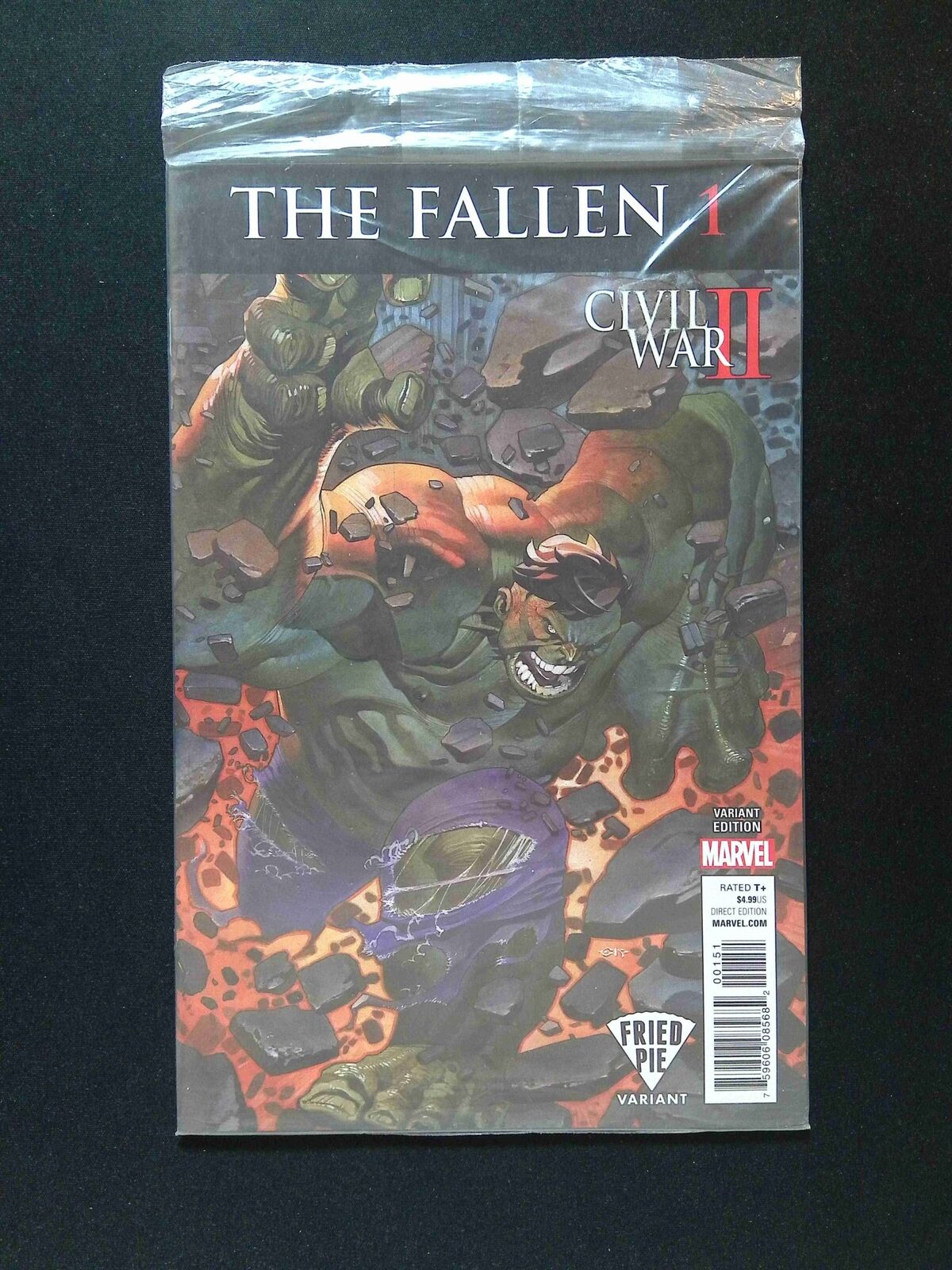 Civil War II #1 Marvel Comics 2016 NM Polybagged Fried Pie Variant