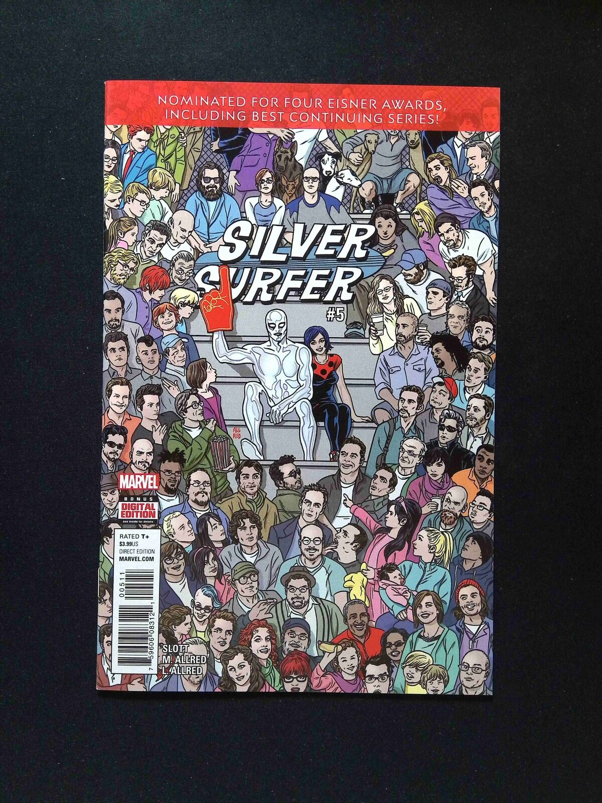 Silver Surfer #5 Marvel Comics 2016 NM