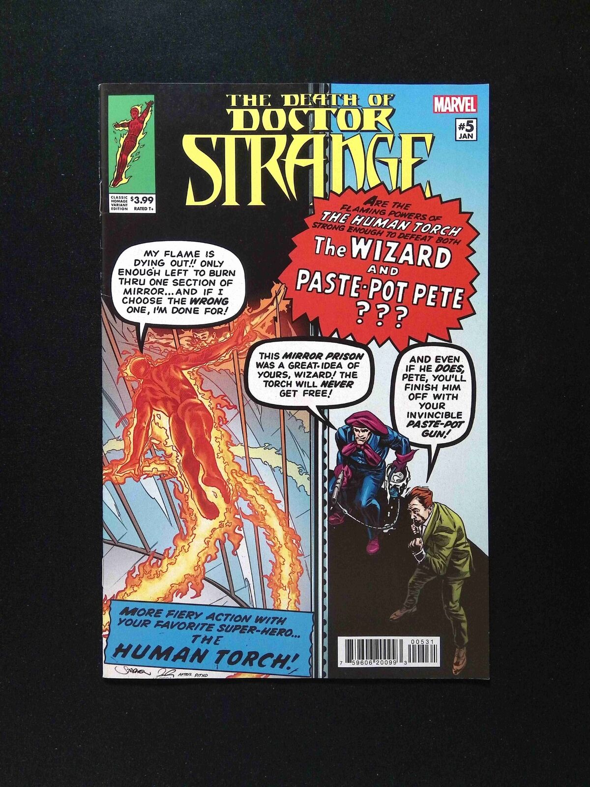 Death of Doctor Strange #5C Marvel Comics 2022 VF+ Mooney Variant