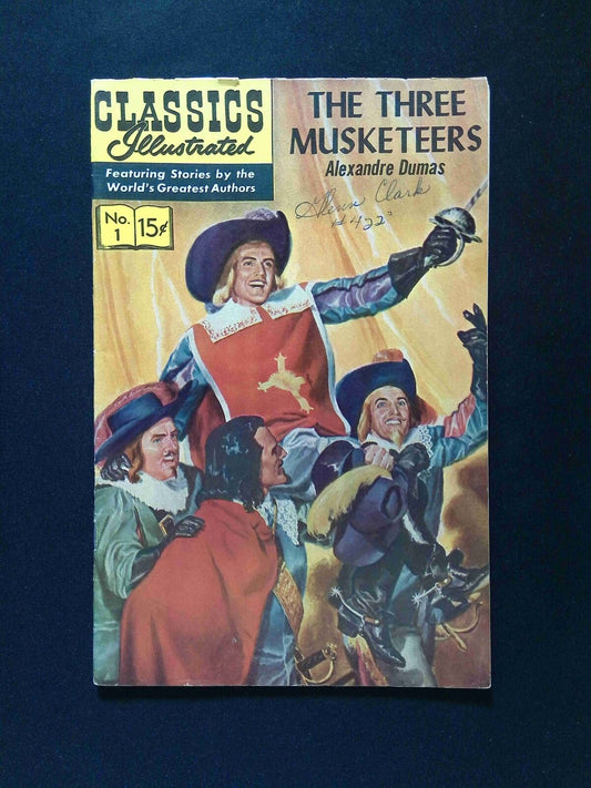 Classics Illustrated 001 The Three Musketeers #1   1965 VG/FN