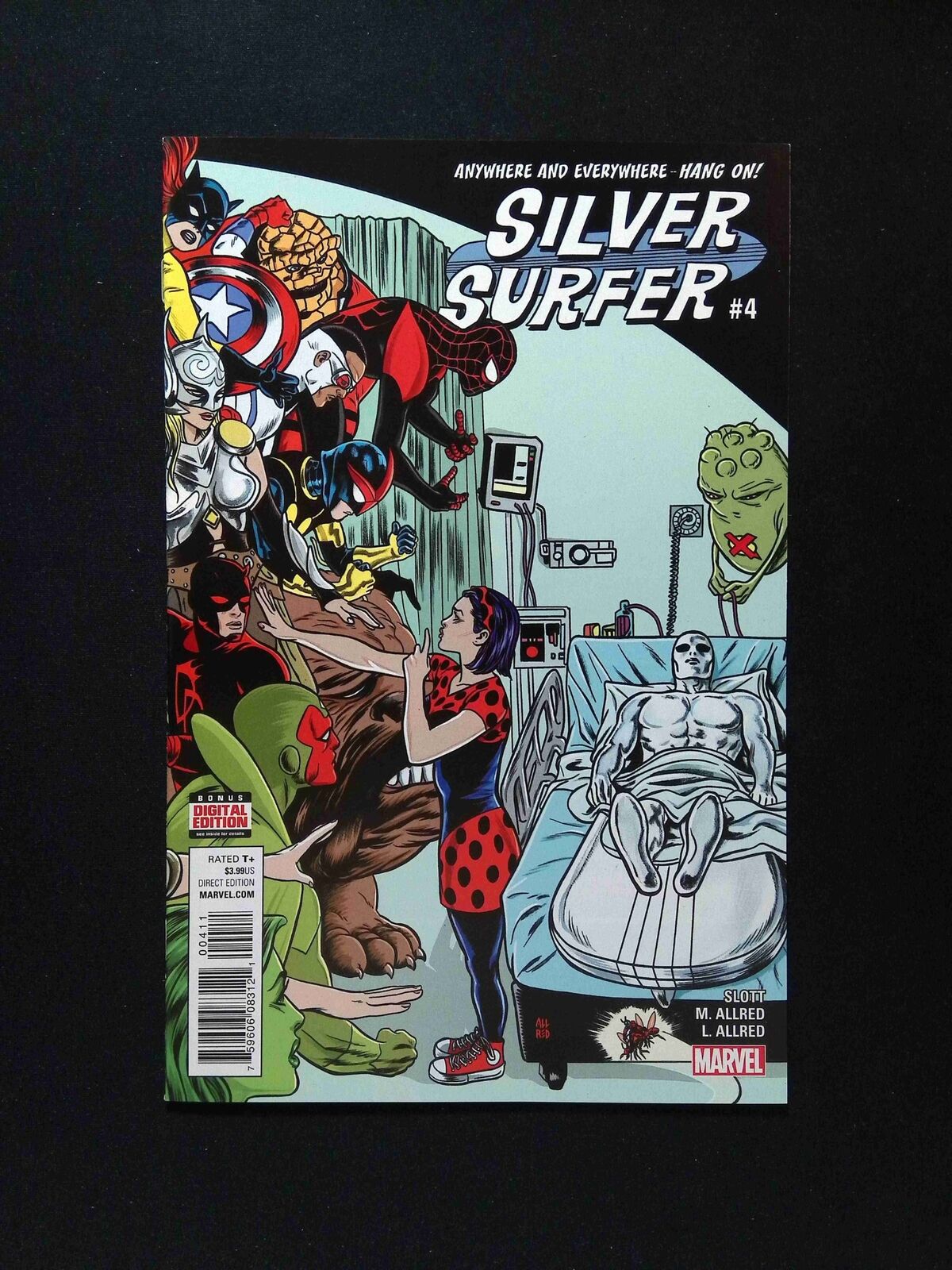 Silver Surfer #4 Marvel Comics 2016 NM-