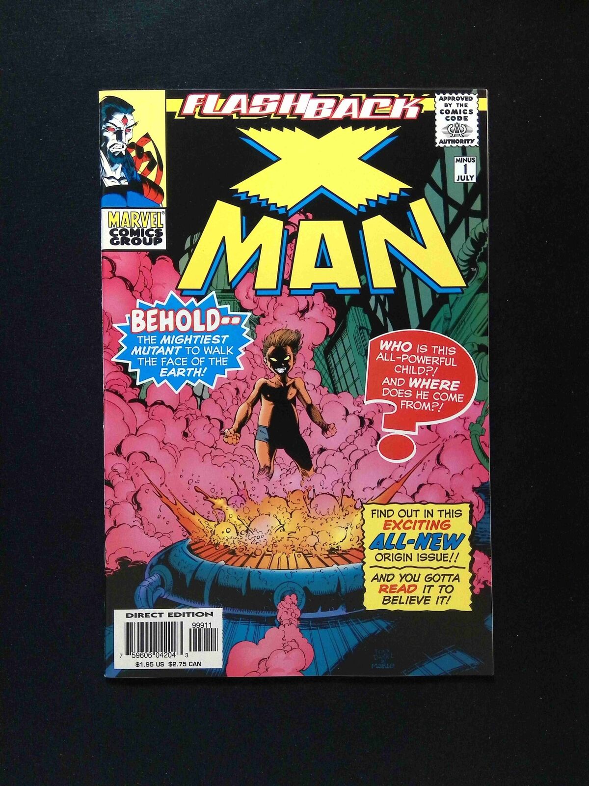 X-Man #-1 Marvel Comics 1997 VF