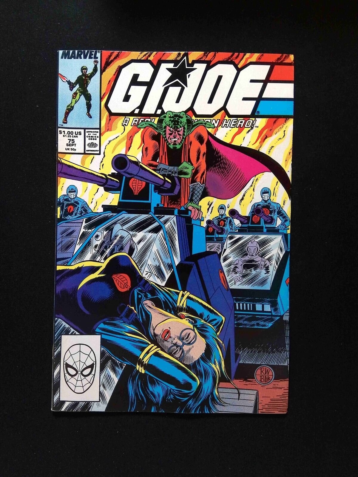 GI Joe #75 Marvel Comics 1988 VF+