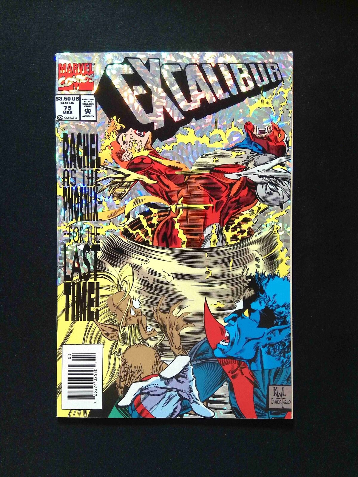Excalibur #75 Marvel Comics 1994 VF Newsstand