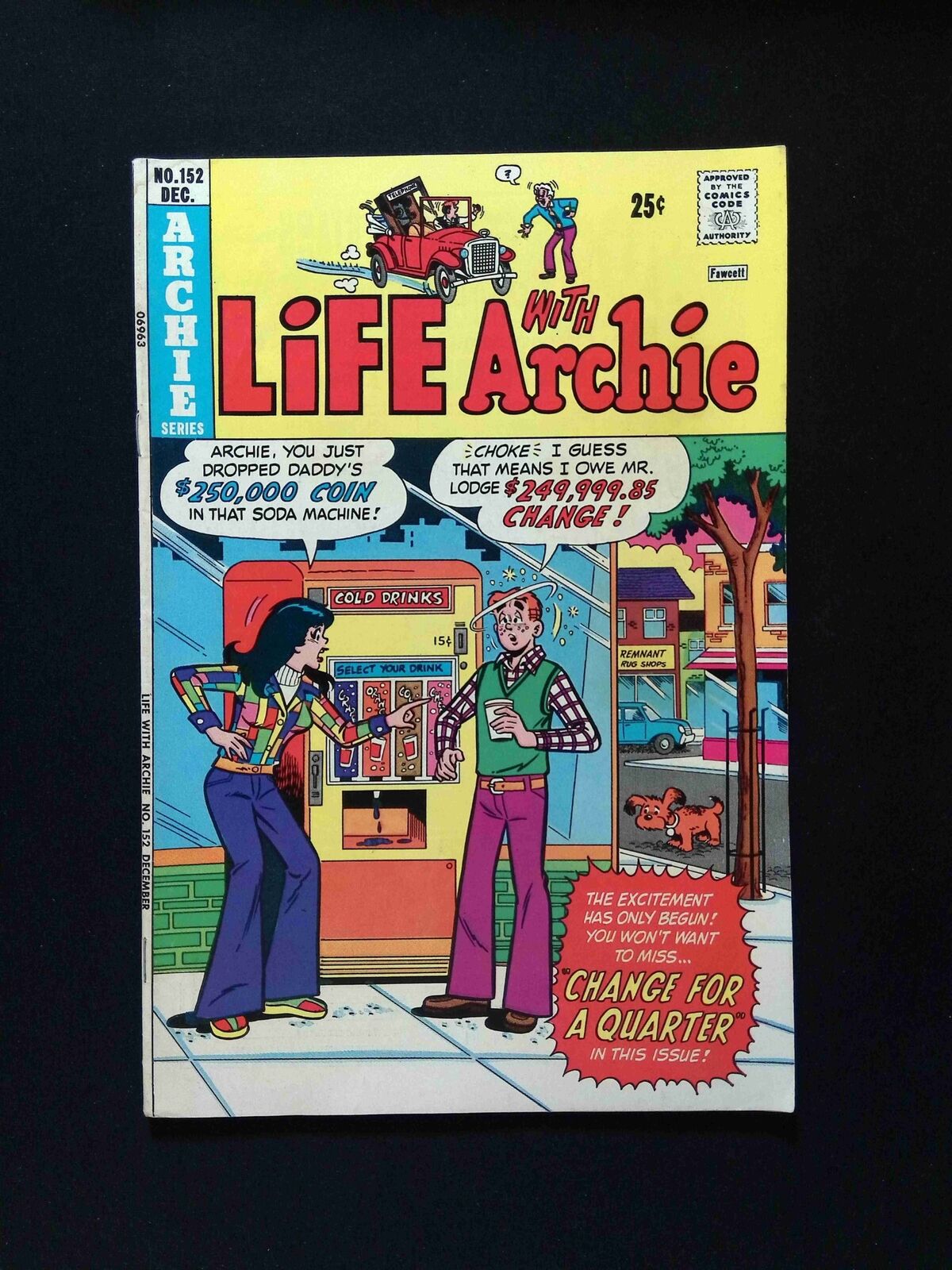 Life with Archie #152 Archie Comics 1974 FN+