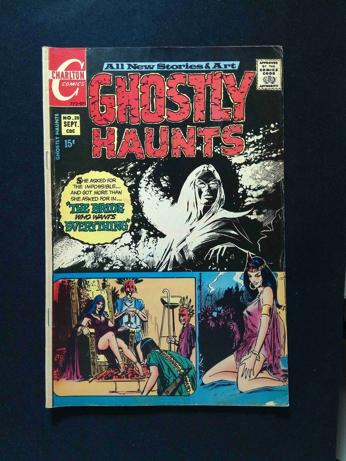 Ghostly Haunts #20 Charlton Comics 1971 VG/FN