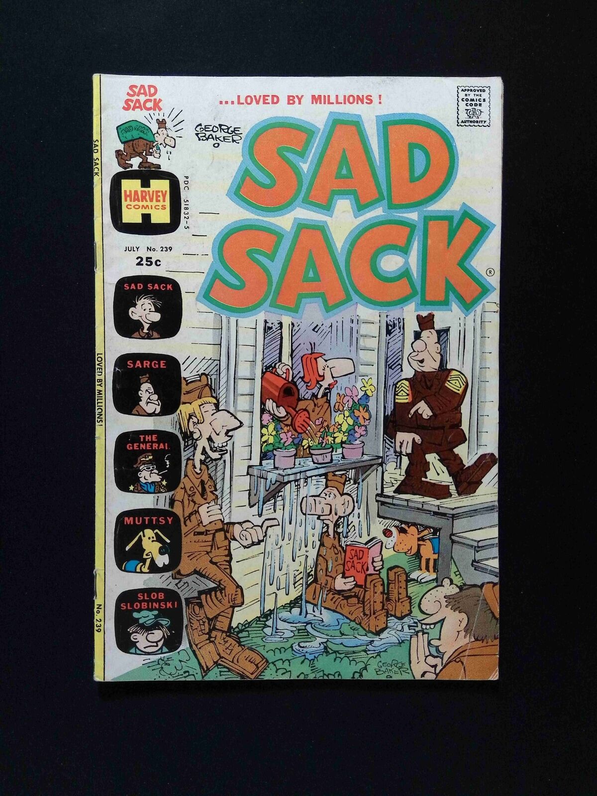 Sad Sack #239 Harvey Comics 1974 VG/FN