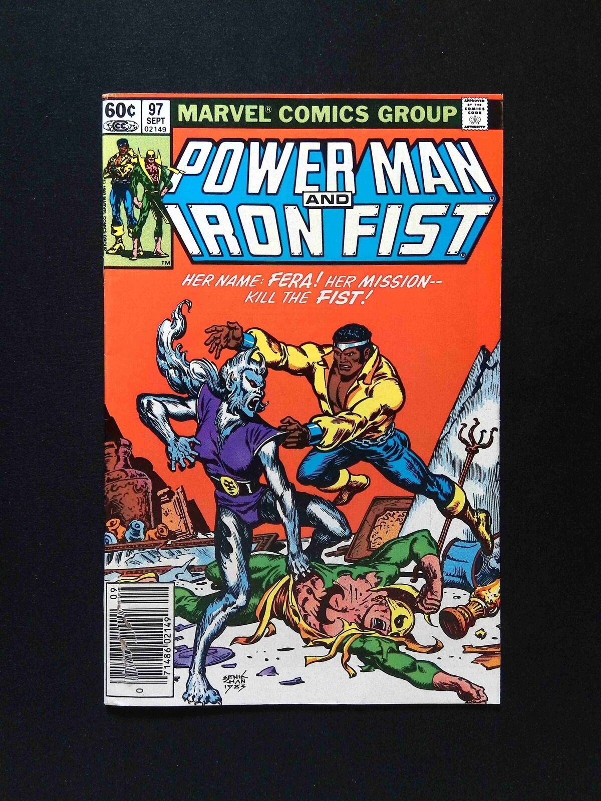 Power Man and Iron Fist #97 Marvel Comics 1983 FN- Newsstand