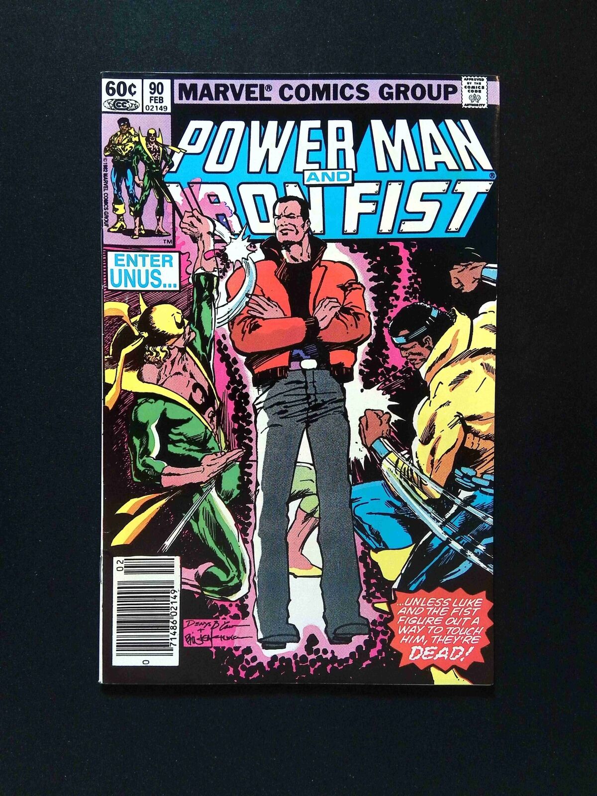Power Man and Iron Fist #90 Marvel Comics 1983 VF Newsstand