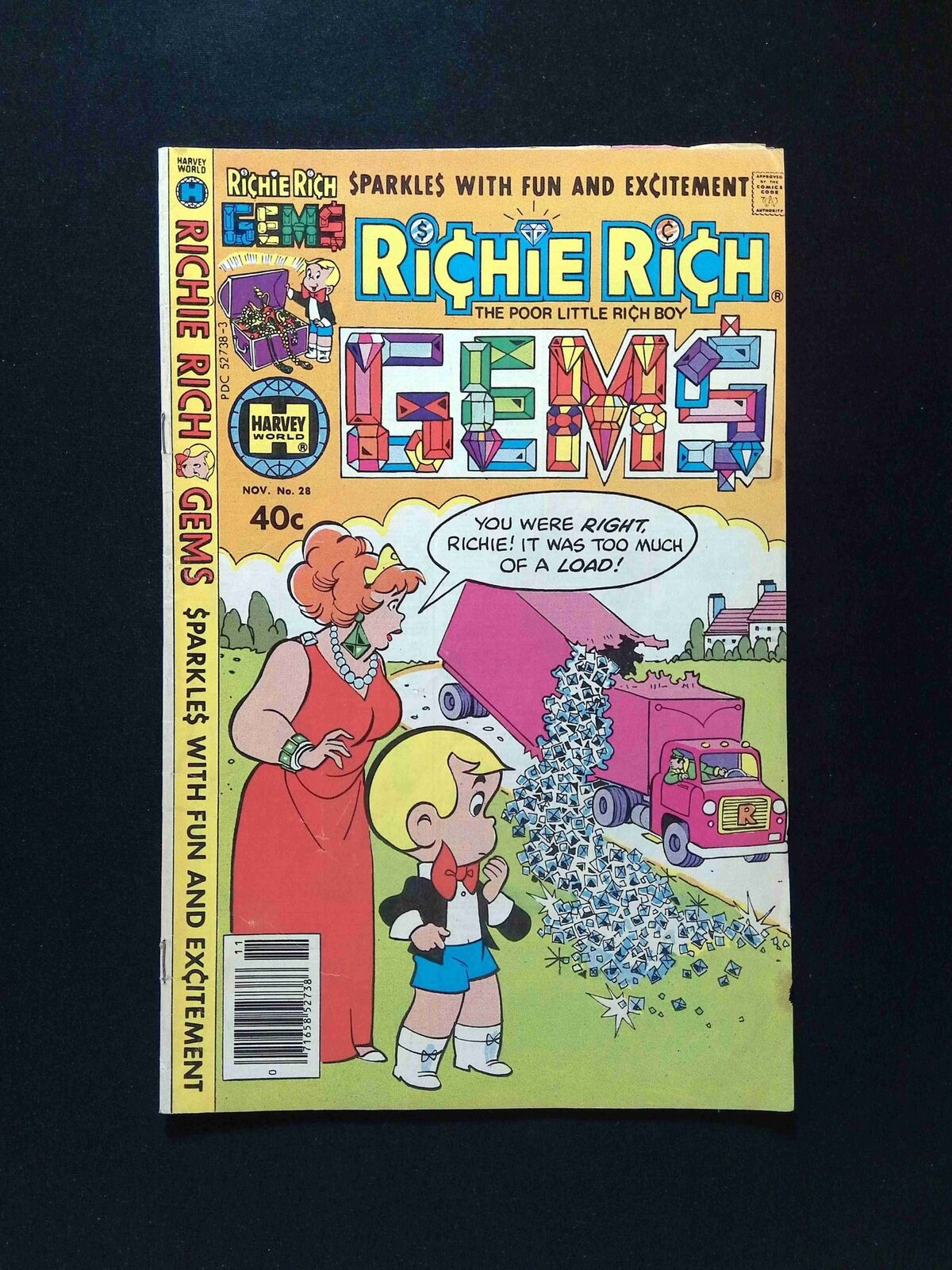 Richie Rich Gems #28 Harvey Comics 1979 FN- Newsstand