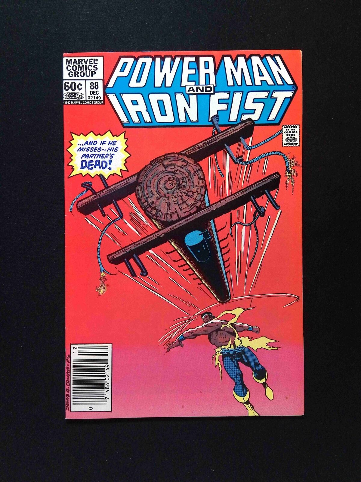 Power Man and Iron Fist #88 Marvel Comics 1982 VF- Newsstand