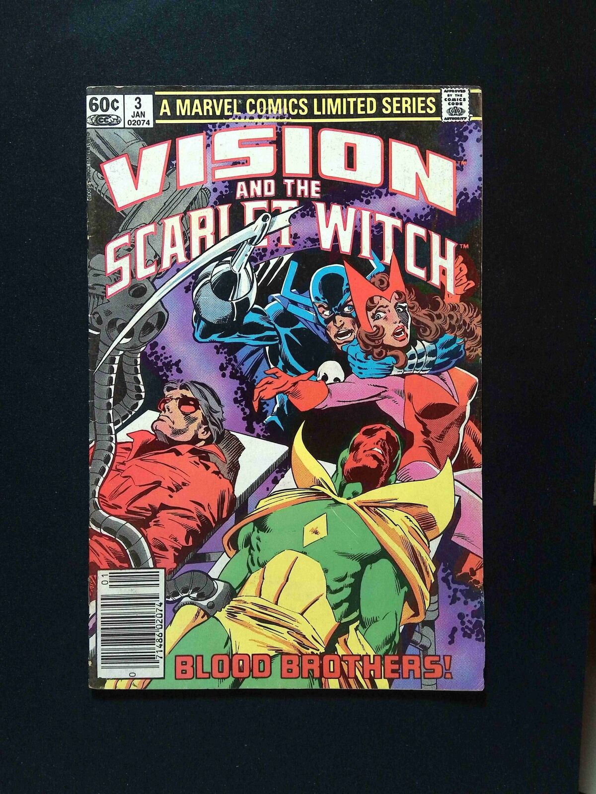 Vision and the Scarlet Witch #3 Marvel Comics 1983 VG/FN Newsstand
