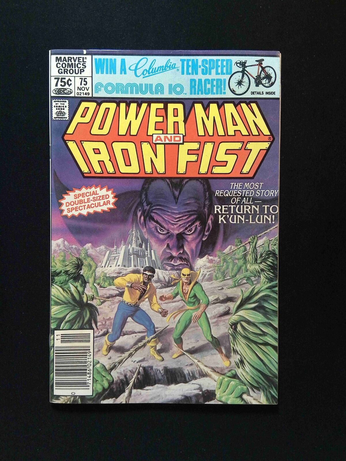 Power Man and Iron Fist #75 Marvel Comics 1981 VF- Newsstand