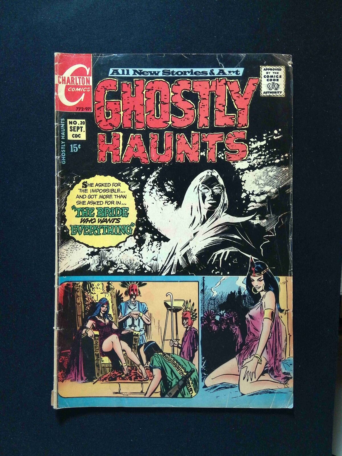 Ghostly Haunts #20 Charlton Comics 1971 VG