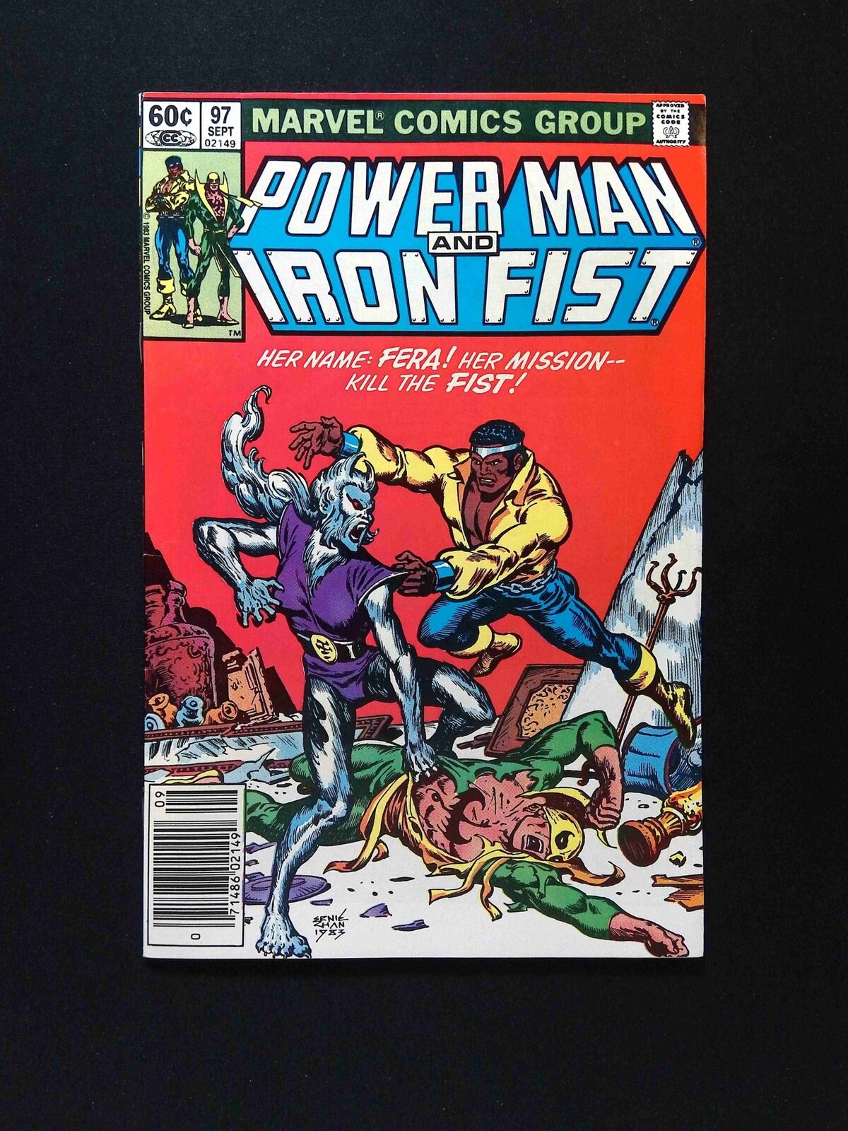 Power Man and Iron Fist #97 Marvel Comics 1983 VF- Newsstand