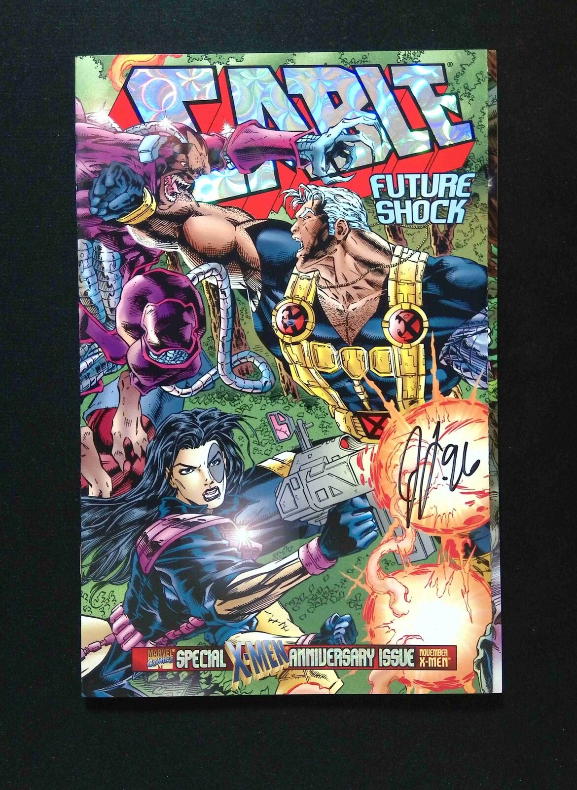 Cable #25 MARVEL Comics 1995 NM SIGNED BY IAN CHURCHILL