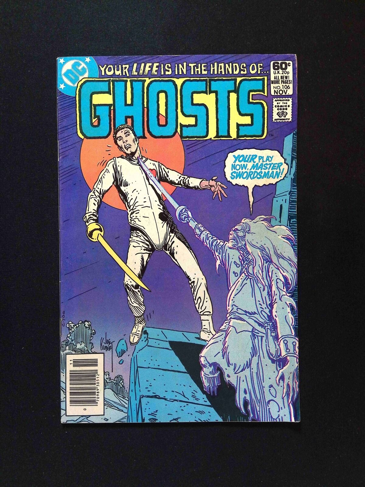 Ghosts #106 DC Comics 1981 FN Newsstand
