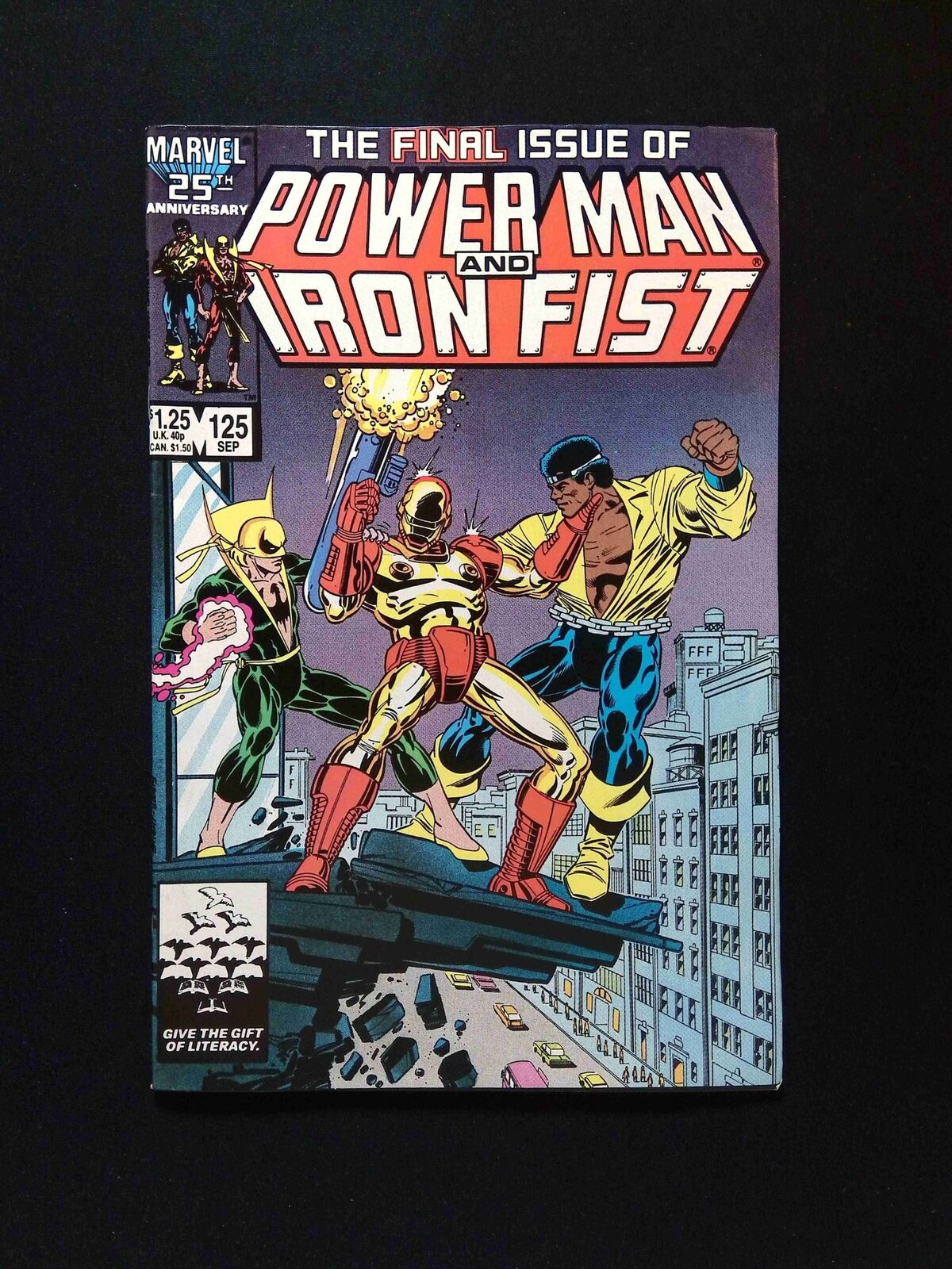 Power Man and Iron Fist #125 Marvel Comics 1986 VF