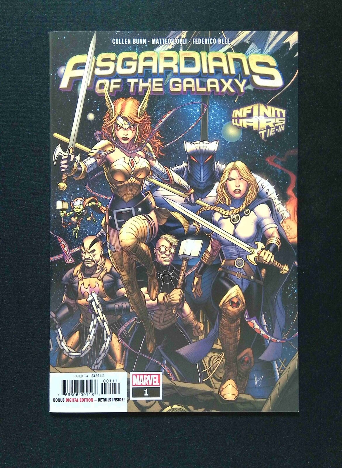 Asgardians of the Galaxy #1 MARVEL Comics 2018 NM-
