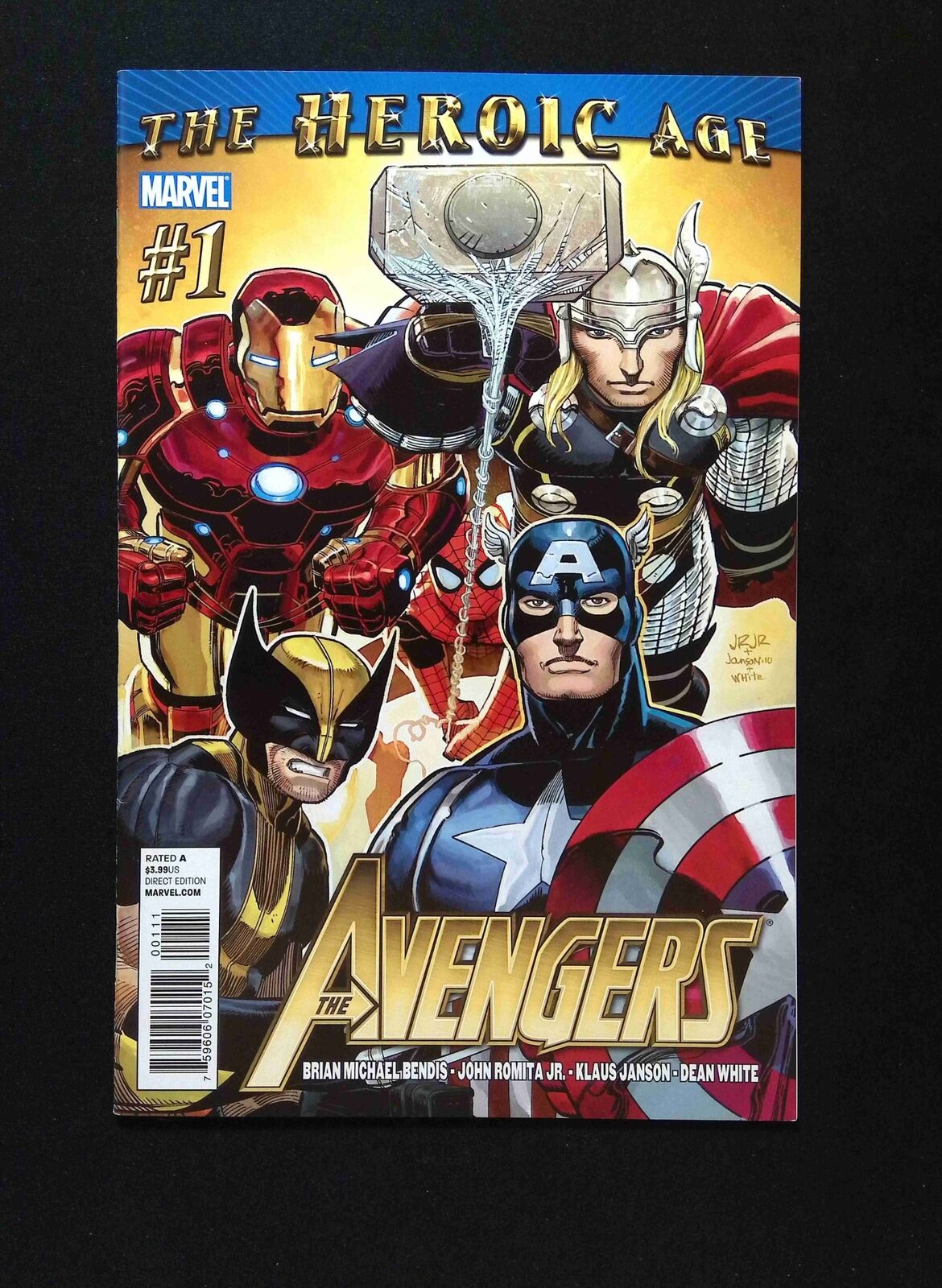 Avengers #1 (4TH SERIES) MARVEL Comics 2010 VF+