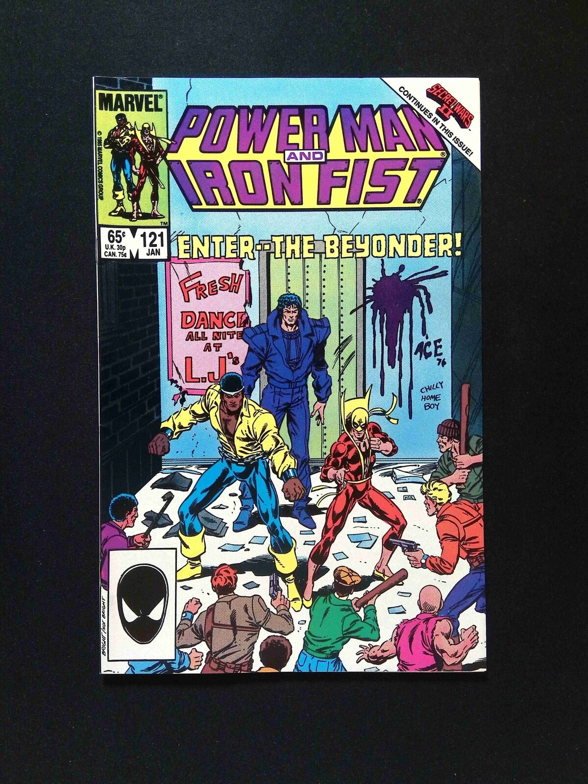 Power Man and Iron Fist #121 Marvel Comics 1986 VF+