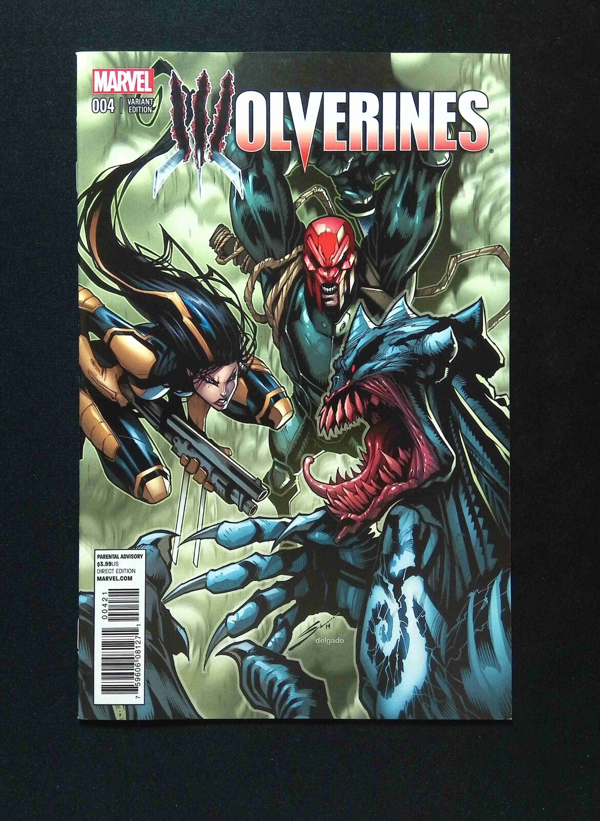 Wolverines #4B MARVEL Comics 2015 NM- SANDOVAL VARIANT