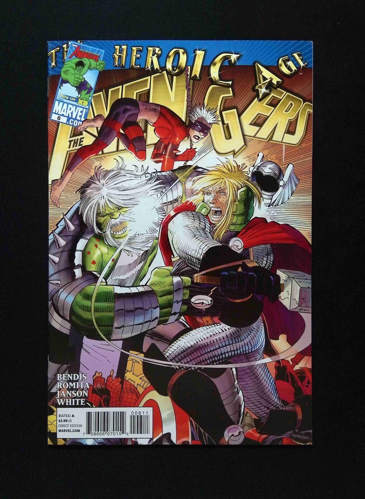 Avengers #6 (4TH SERIES) MARVEL Comics 2010 VF+